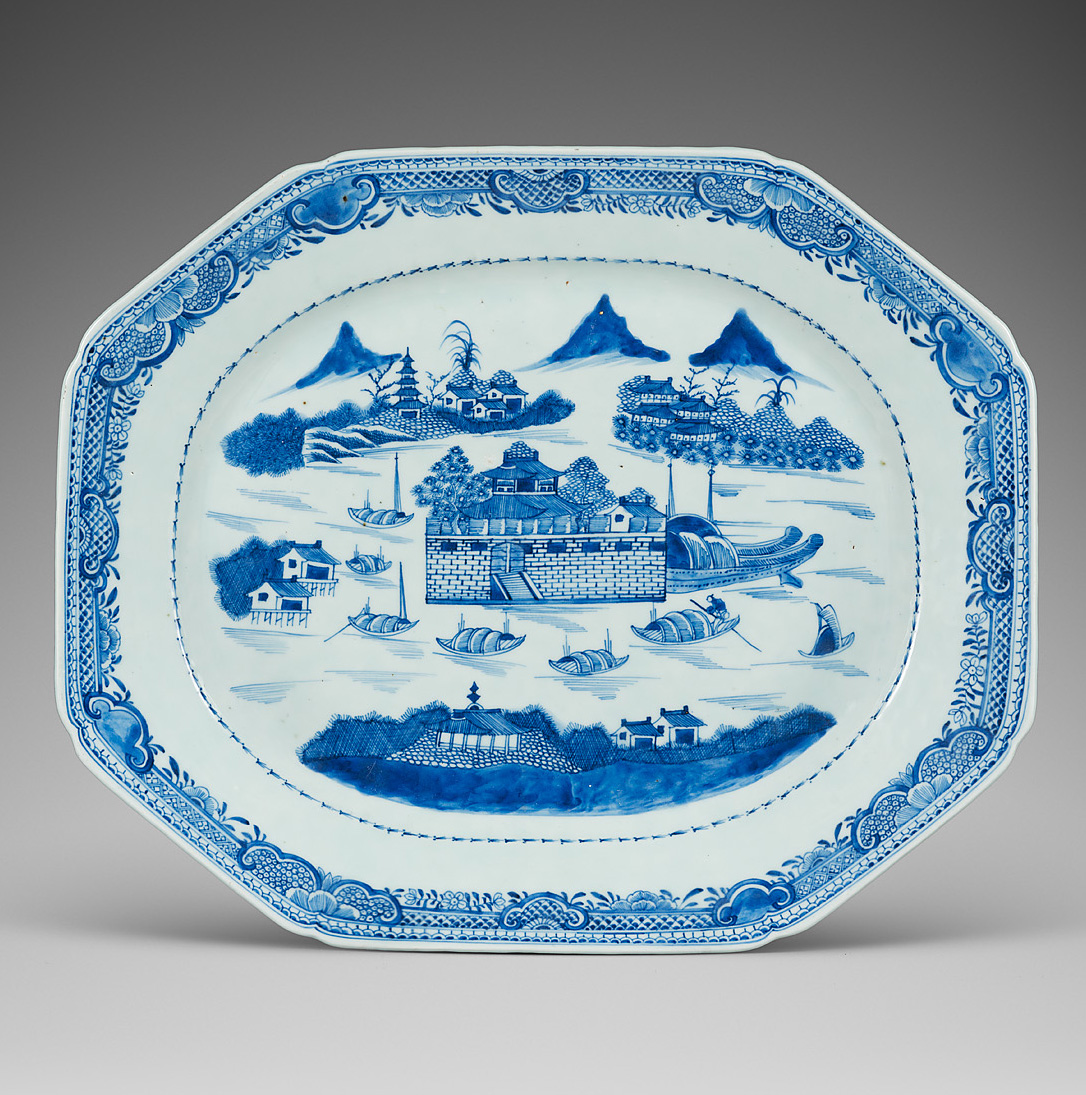 Porcelain Qianlong period (1736-1795), ca. 1780, China