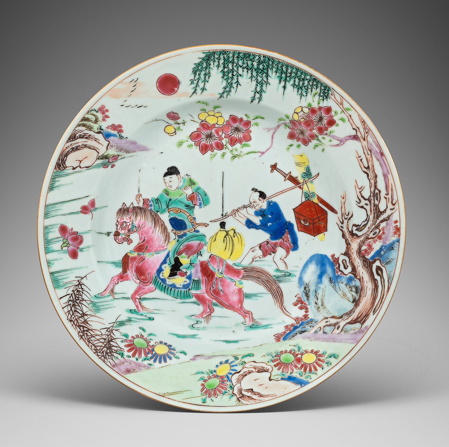 Famille rose Porcelain Yongzheng (1723-1735), China