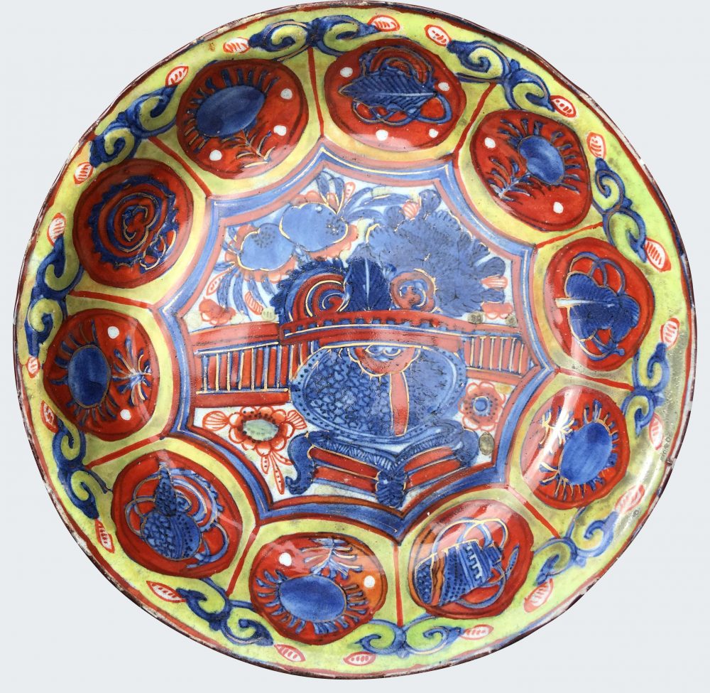 Chinese Export Porcelain Wanli Kraak Dish