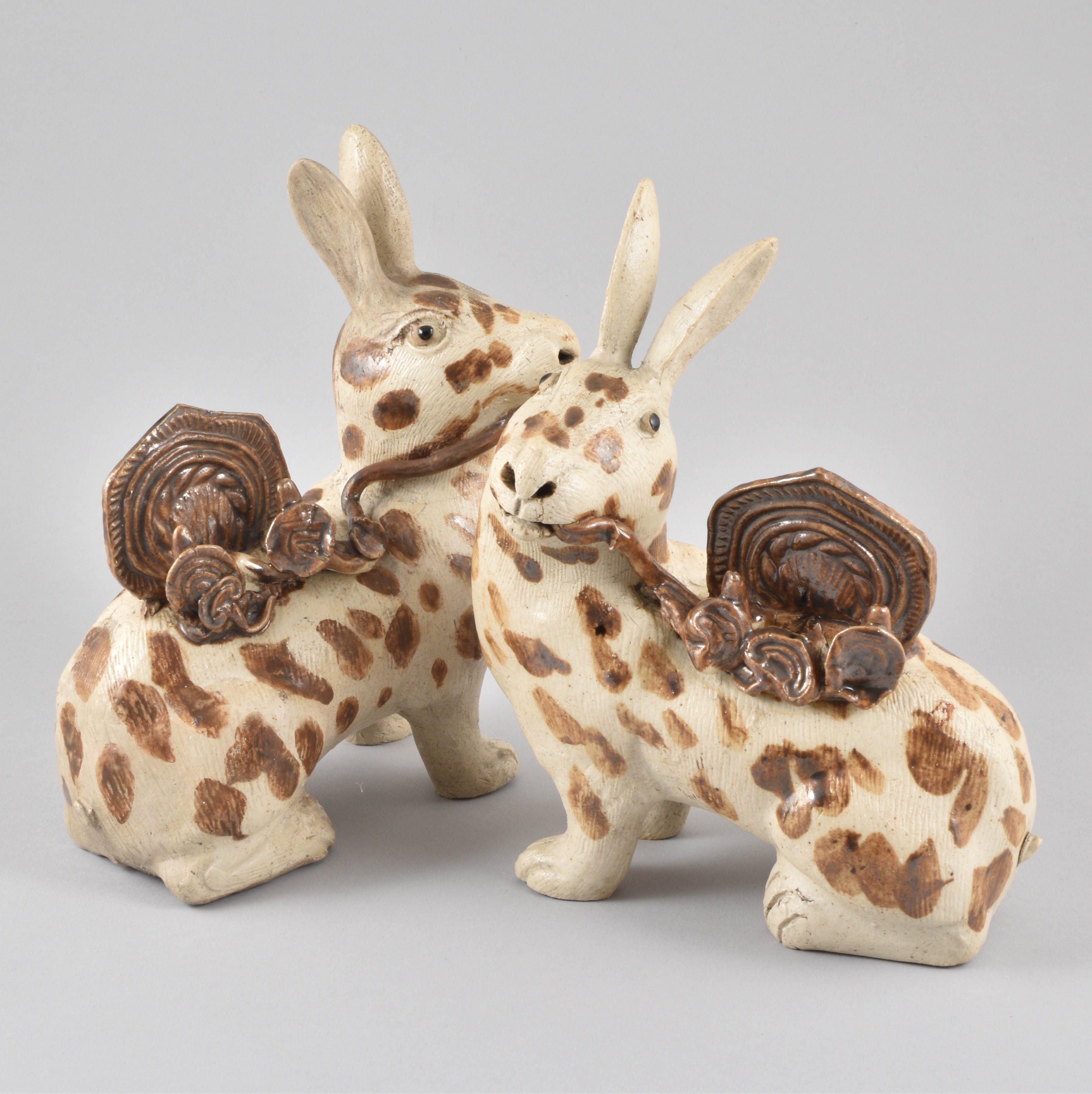 Chinese Export rabbits. Qianlong period